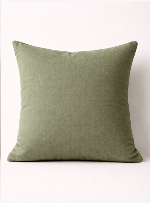 Almohadón Chenille Areia Verde