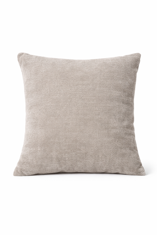 Almohadón Chenille Bostón Visón